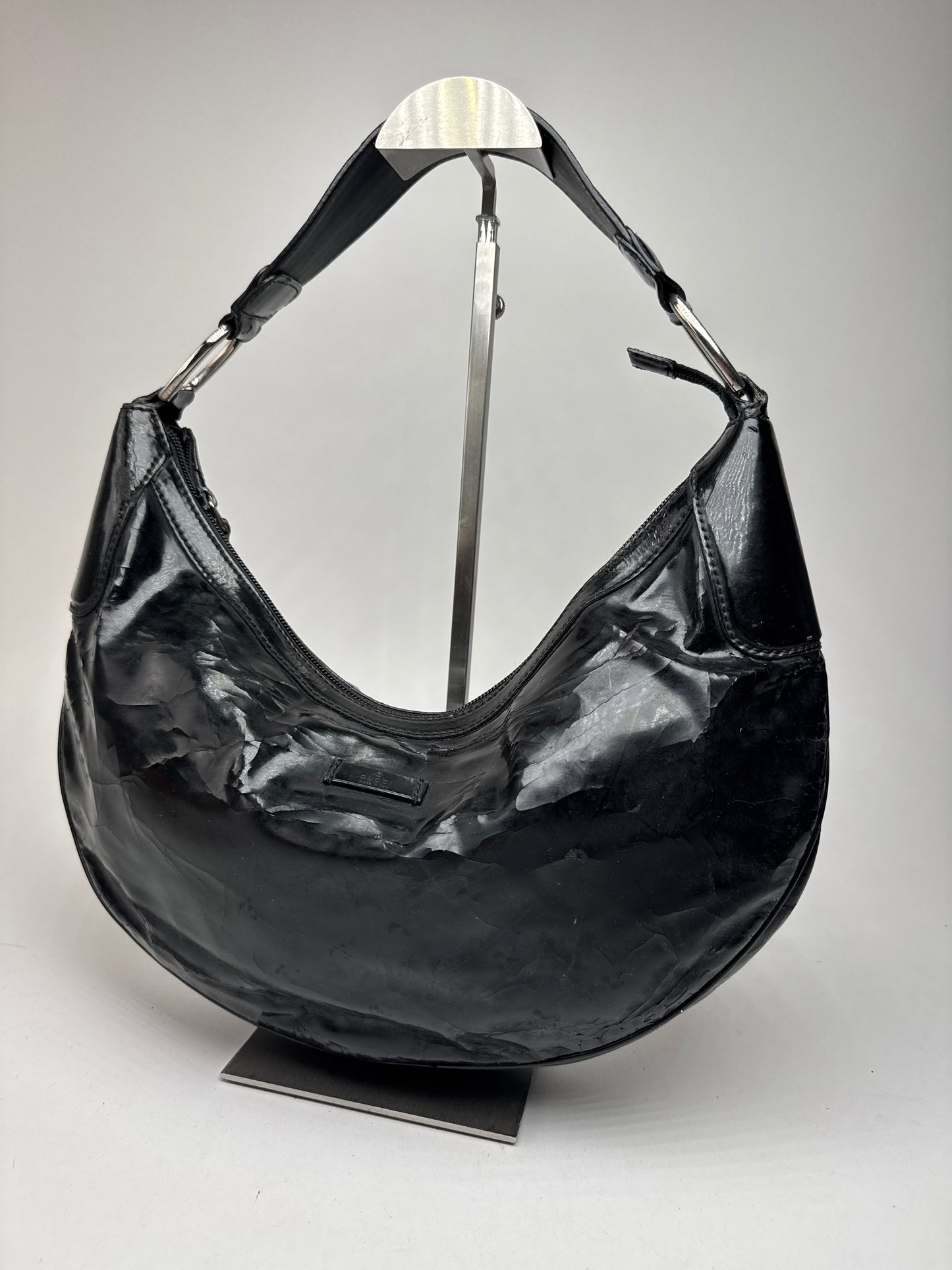 Sac en cuir Gucci vintage noir