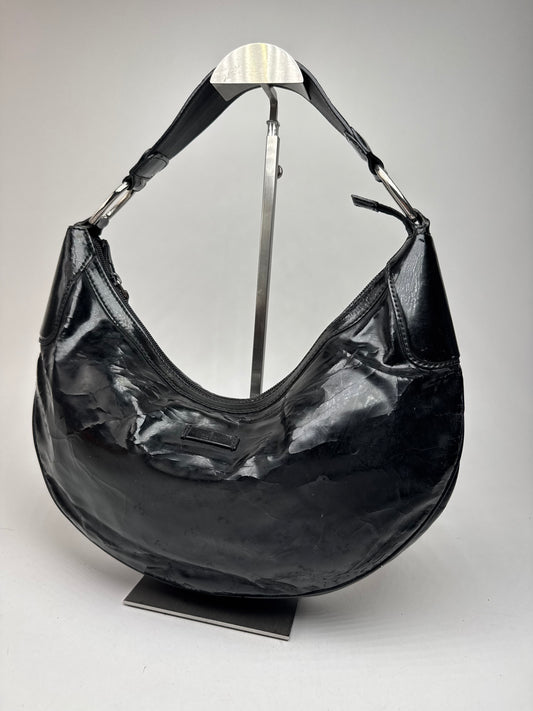 Vintage Gucci leather bag black