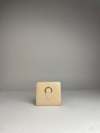 Vintage Givenchy Leather Wallet Beige