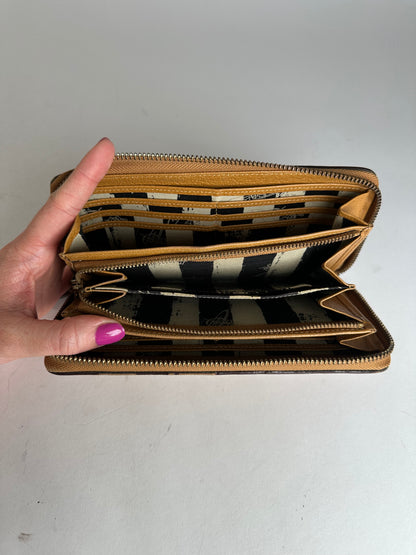 Vintage Vivienne Westwood Leather Wallet Camel