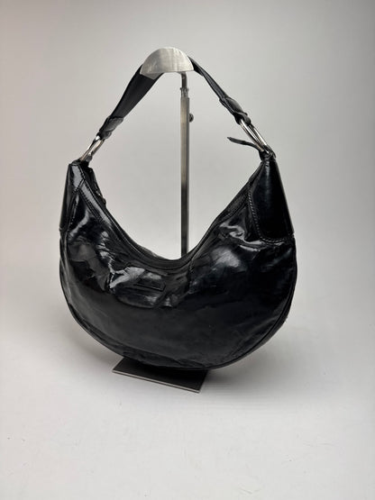 Sac en cuir Gucci vintage noir