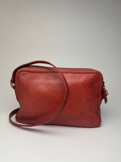 Sac vintage en cuir Givenchy rouge