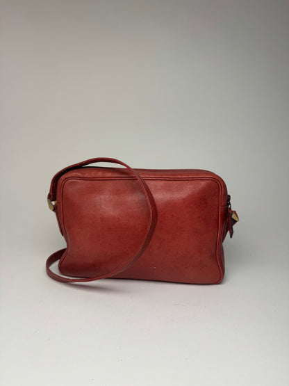 Sac vintage en cuir Givenchy rouge
