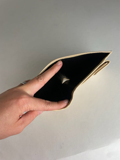 Vintage Givenchy Leather Wallet Beige