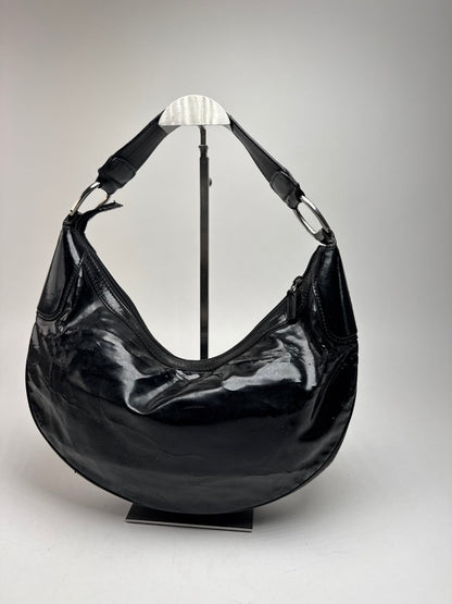 Sac en cuir Gucci vintage noir