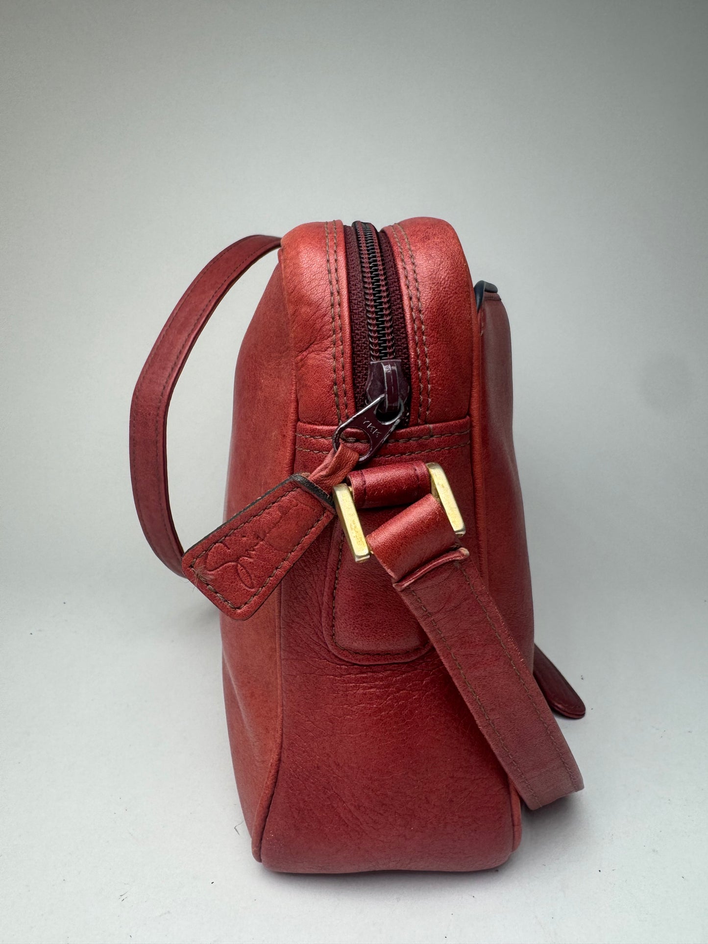 Sac vintage en cuir Givenchy rouge