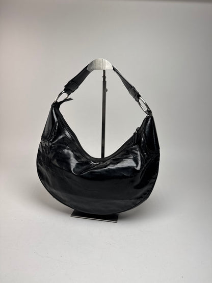 Sac en cuir Gucci vintage noir