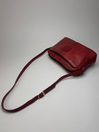 Sac vintage en cuir Givenchy rouge