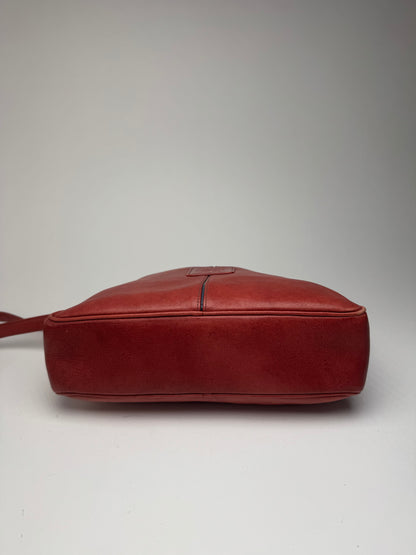 Sac vintage en cuir Givenchy rouge