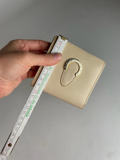 Vintage Givenchy Leather Wallet Beige