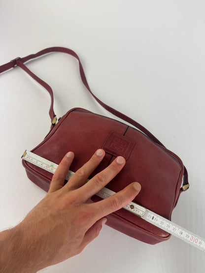 Sac vintage en cuir Givenchy rouge
