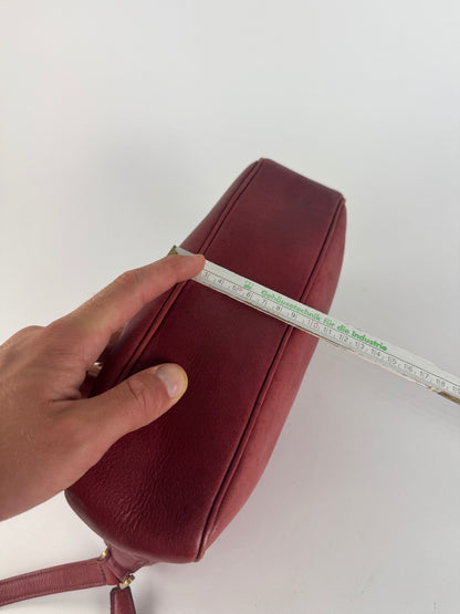 Sac vintage en cuir Givenchy rouge