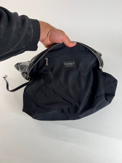 Vintage Chanel Patent Leather bag black