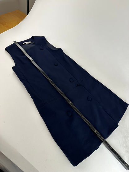 Vintage Stella McCartney Sleeveless Shift Dress Navy