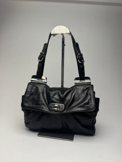 Vintage Marni Leather Bag black brown
