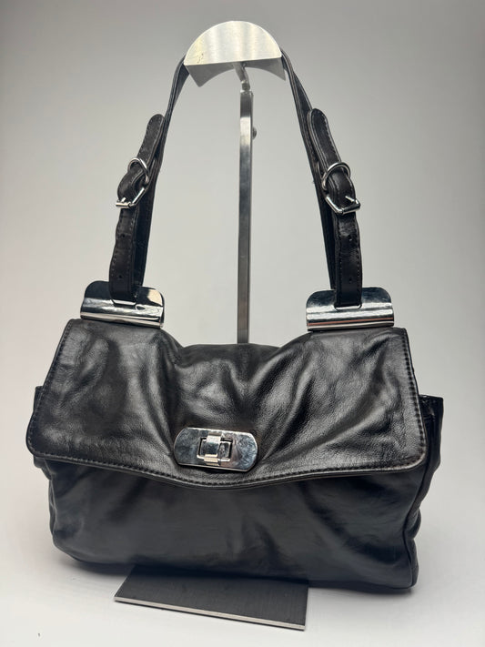 Vintage Marni Leather Bag black brown