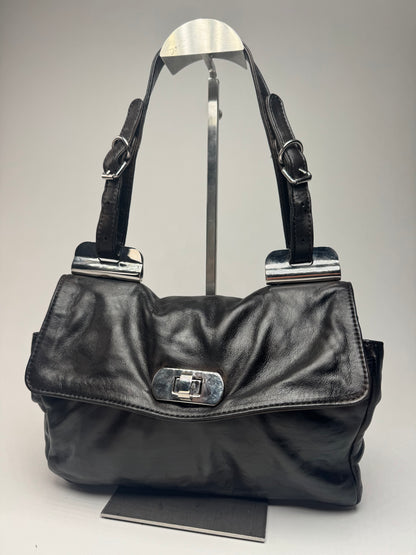 Vintage Marni Leather Bag black brown