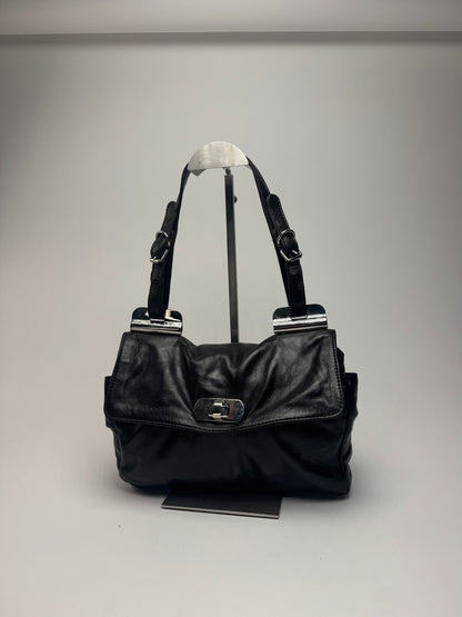 Vintage Marni Leather Bag black brown
