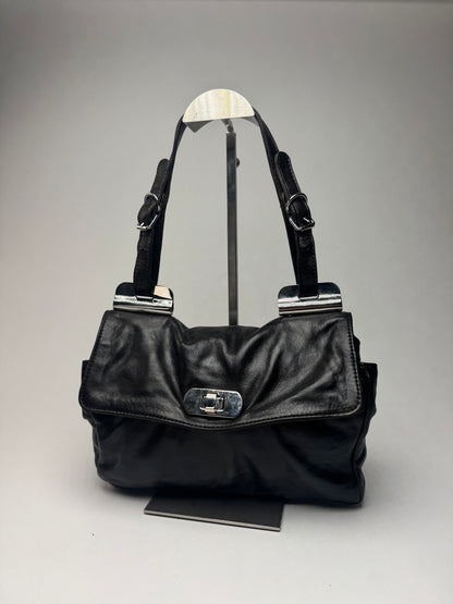 Vintage Marni Leather Bag black brown