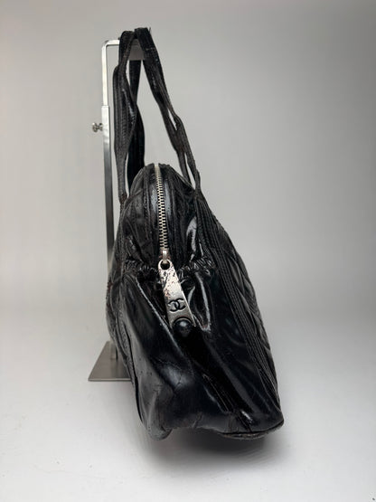 Vintage Chanel Patent Leather bag black