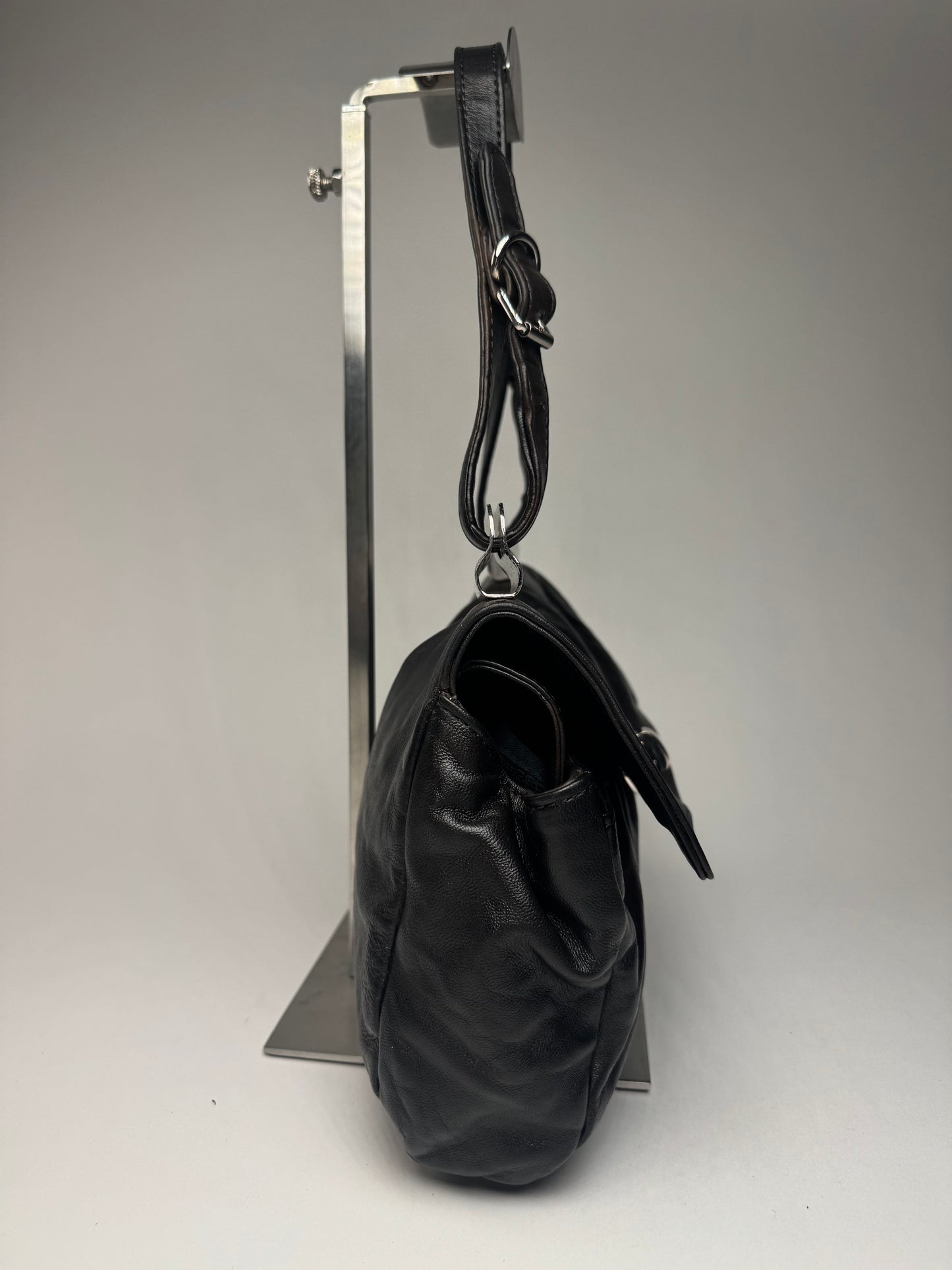 Vintage Marni Leather Bag black brown