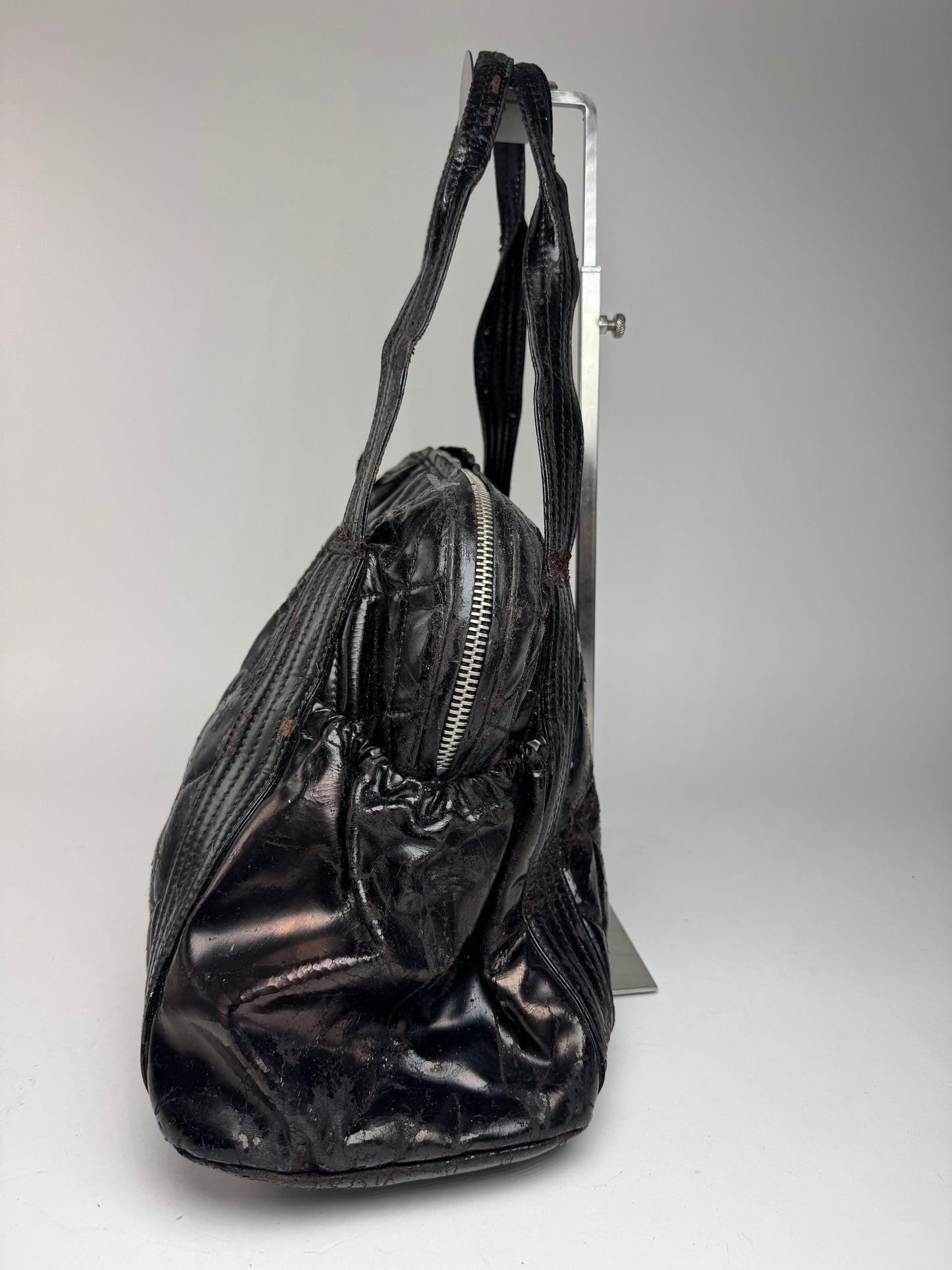 Vintage Chanel Patent Leather bag black