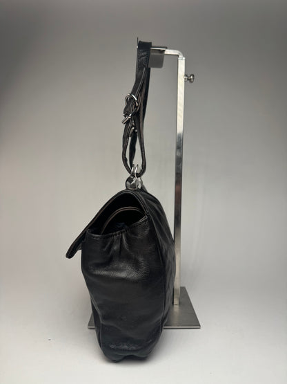 Vintage Marni Leather Bag black brown