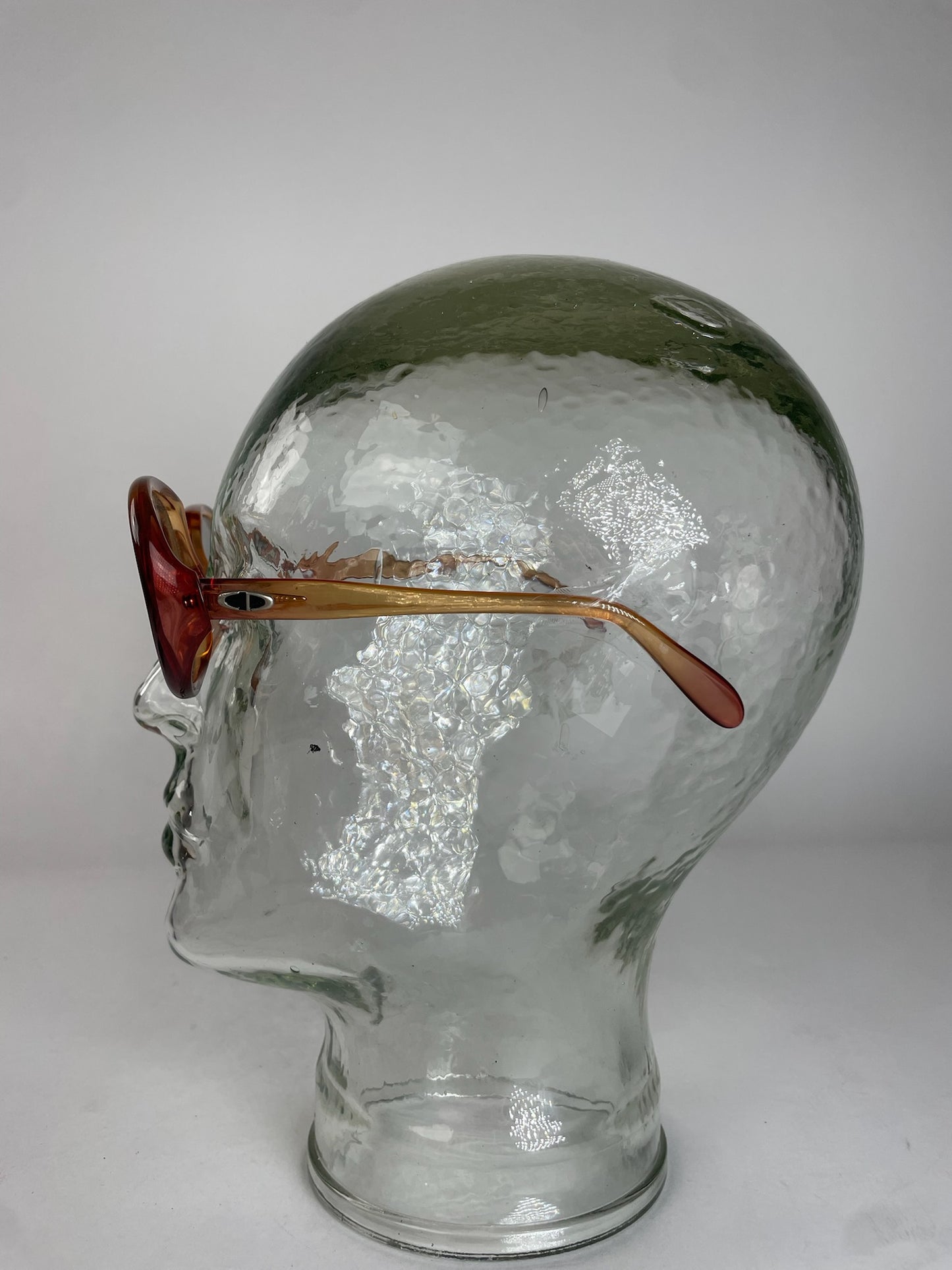 Vintage Dior Retro Sunglasses Orange Yellow