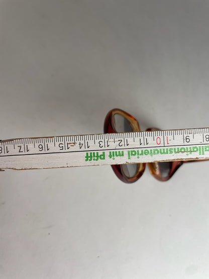 Vintage Dior Retro Sunglasses Orange Yellow