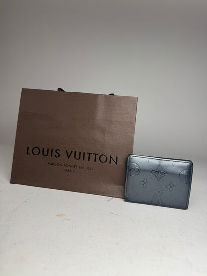 Vintage Louis Vuitton Vernis Leather Card Holder black