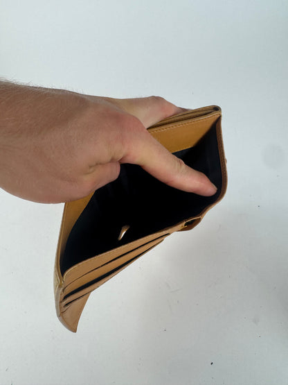 Vintage Loewe Leather wallet yellow