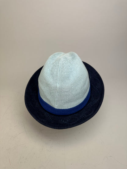 Vintage Vivienne Westwood Structured Hat Light Blue Navy