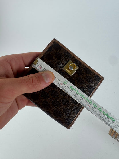 Vintage Celine Paris Leather Wallet Brown