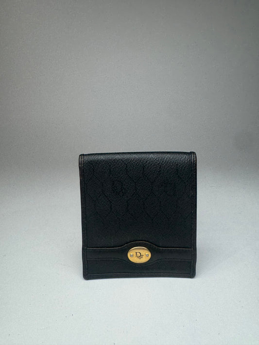 Vintage Dior Lether wallet Black
