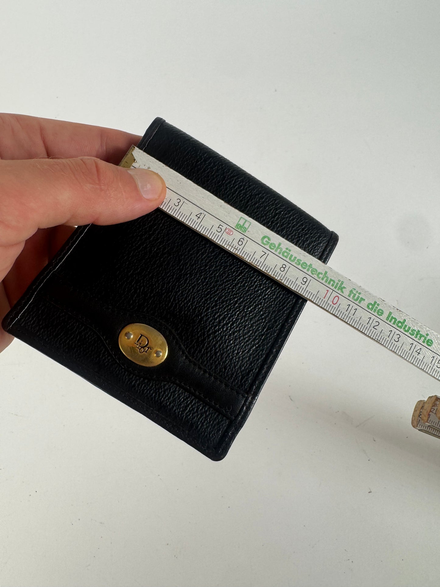 Vintage Dior Lether wallet Black