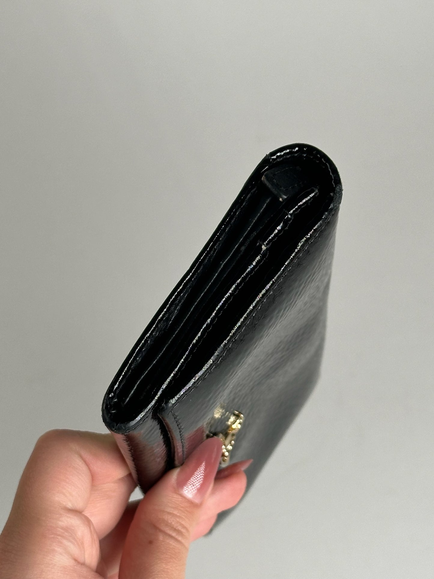 Vintage Vivienne Westwood leather wallet black