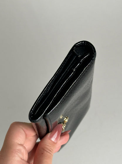 Vintage Vivienne Westwood leather wallet black