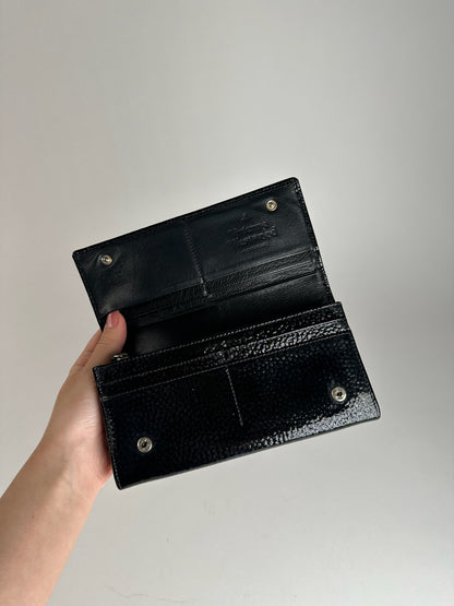 Vintage Vivienne Westwood leather wallet black