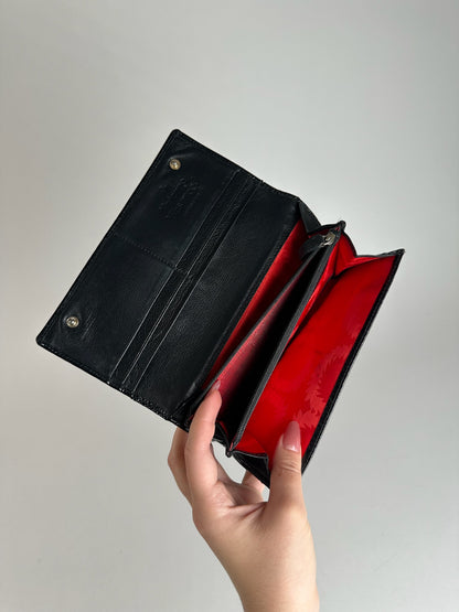 Vintage Vivienne Westwood leather wallet black