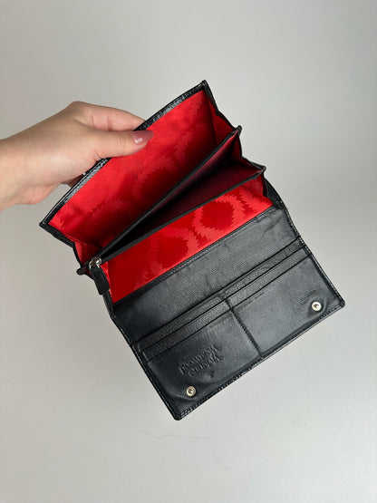 Vintage Vivienne Westwood leather wallet black
