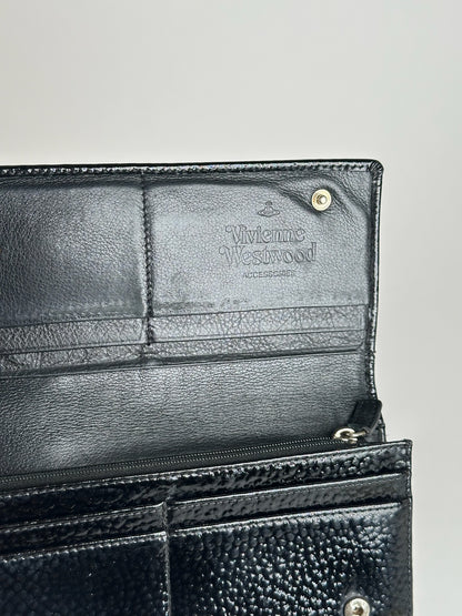 Vintage Vivienne Westwood leather wallet black