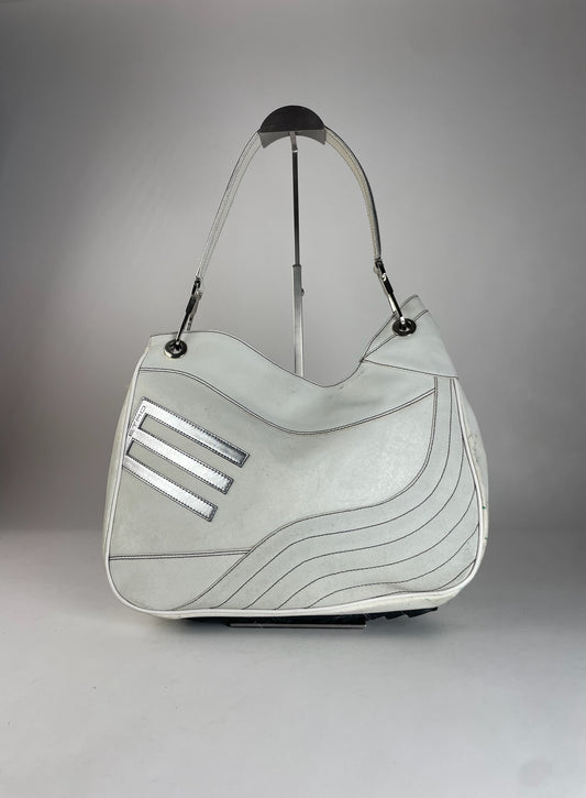 Vintage Etro Leather Handbah White