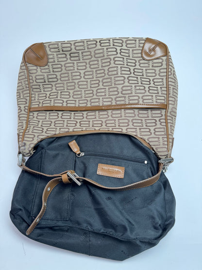 Sac Balenciaga Monogram Vintage beige marron