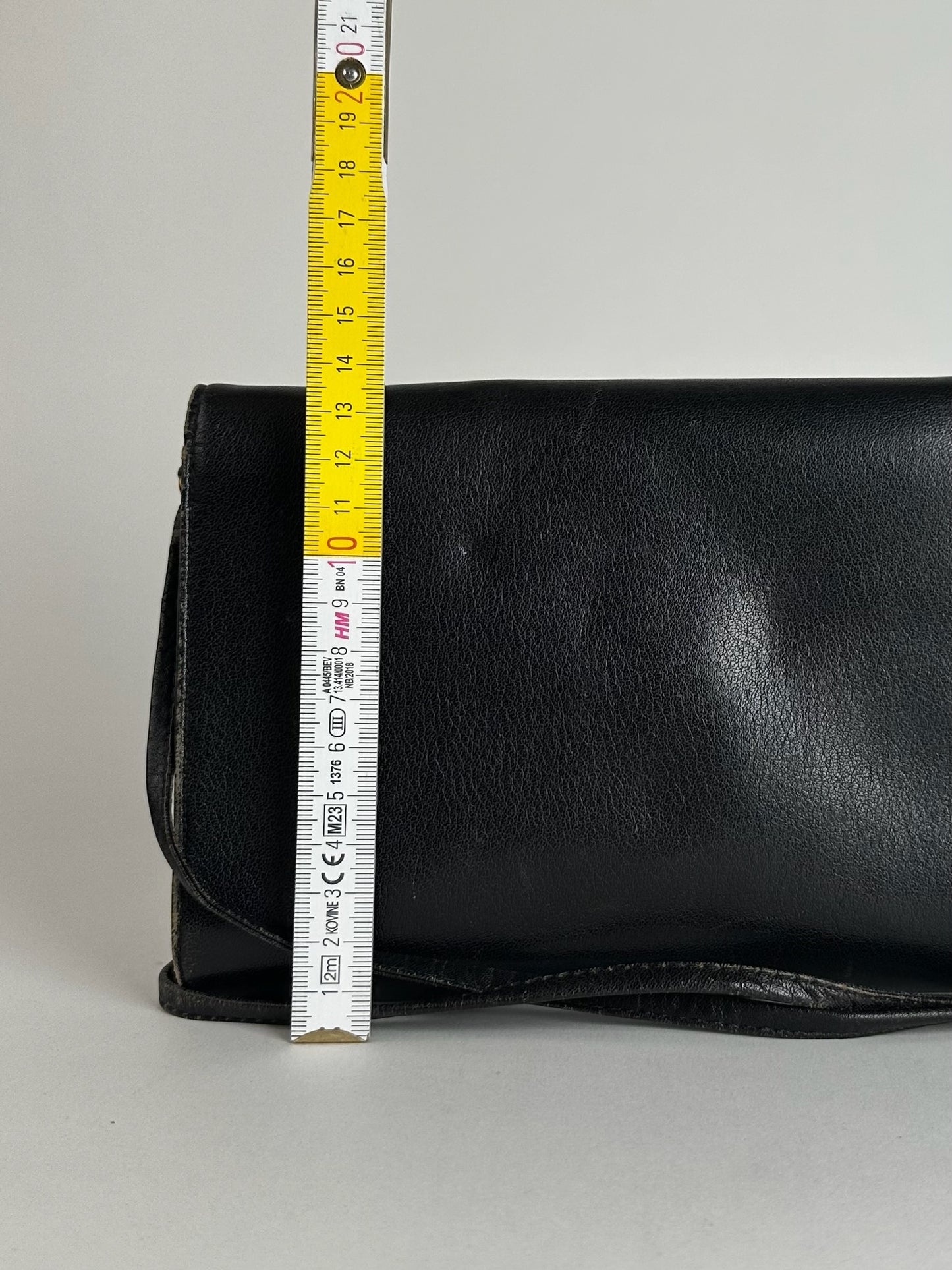 Sac vintage en cuir Givenchy 4G noir