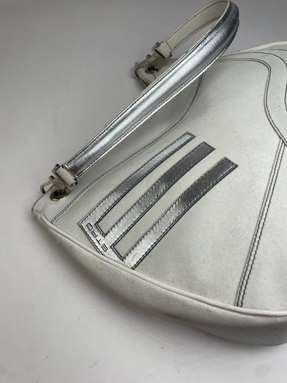 Vintage Etro Leather Handbah White