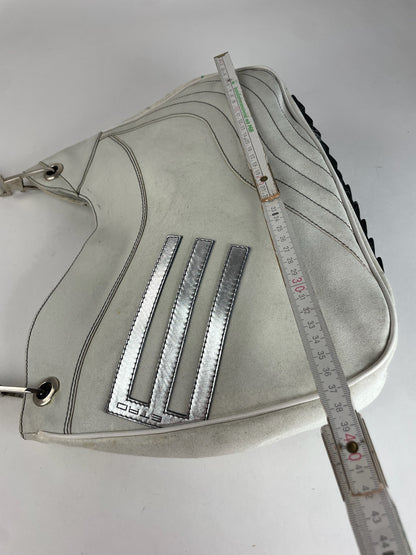 Vintage Etro Leather Handbah White