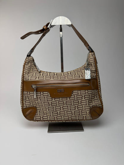 Sac Balenciaga Monogram Vintage beige marron