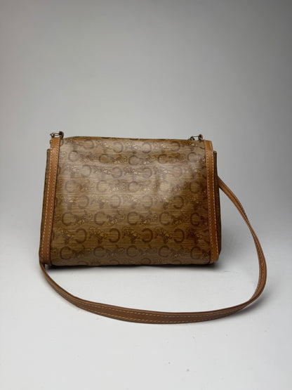 Sac vintage en cuir Celine Paris marron