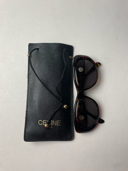 Vintage Celine Paris Ring Sunglasses Brown