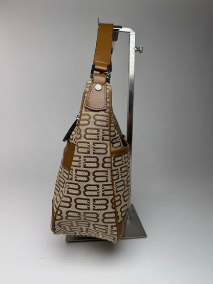 Sac Balenciaga Monogram Vintage beige marron